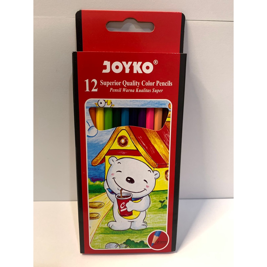 

Pensil warna / Color Pencils 12 Warna Cp-12 Joyko