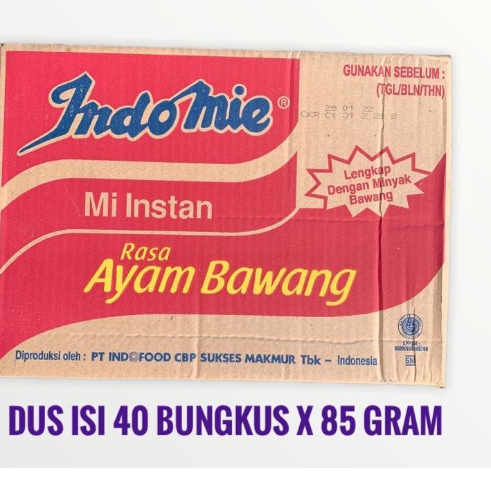 

10.10 BRANDS FESTIVAL Indomie Ayam Bawang 1 dus isi 40 Bungkus x 85gram 
