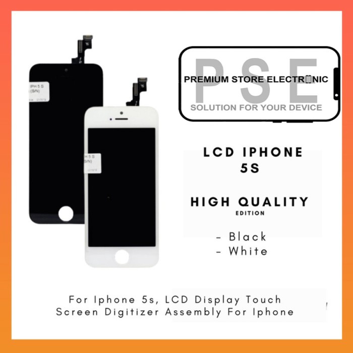 LCD TOUCHSCREEN FULLSET IP 5S SUPER GARANSI 1 BULAN