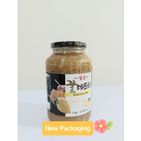 

KKOH SHAEM Honey Lemon Tea Ukuran Besar 1 KG (Made in Korea) Botol Kaca!l