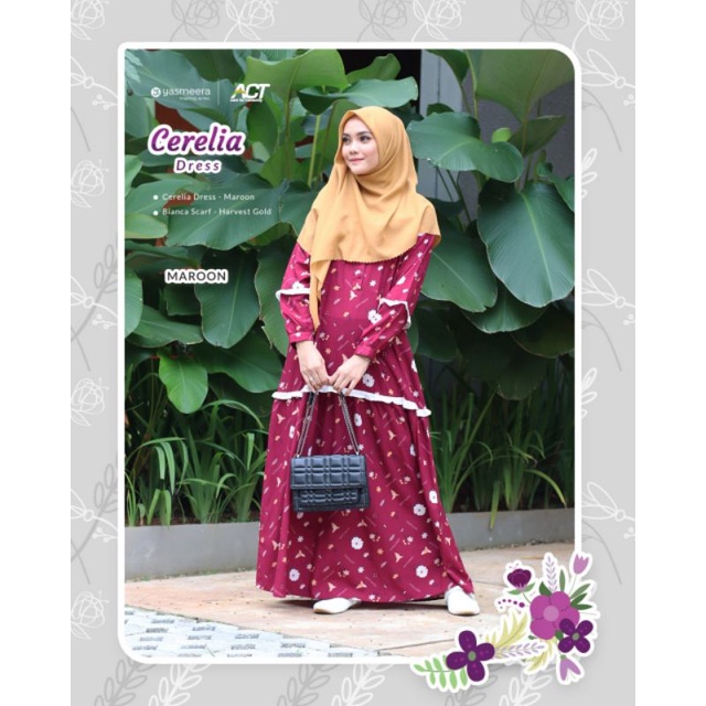 CERELIA DRESS BY YASMEERA