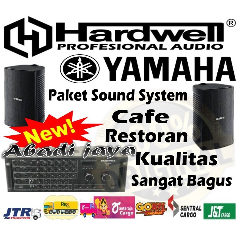 paket sound system cafe restoran yamaha vs6 2bh hardwell rv3000