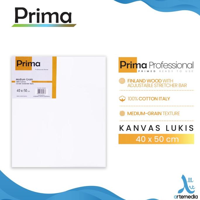 

Kanvas Lukis Prima Professional 40x50cm Cotton Canvas