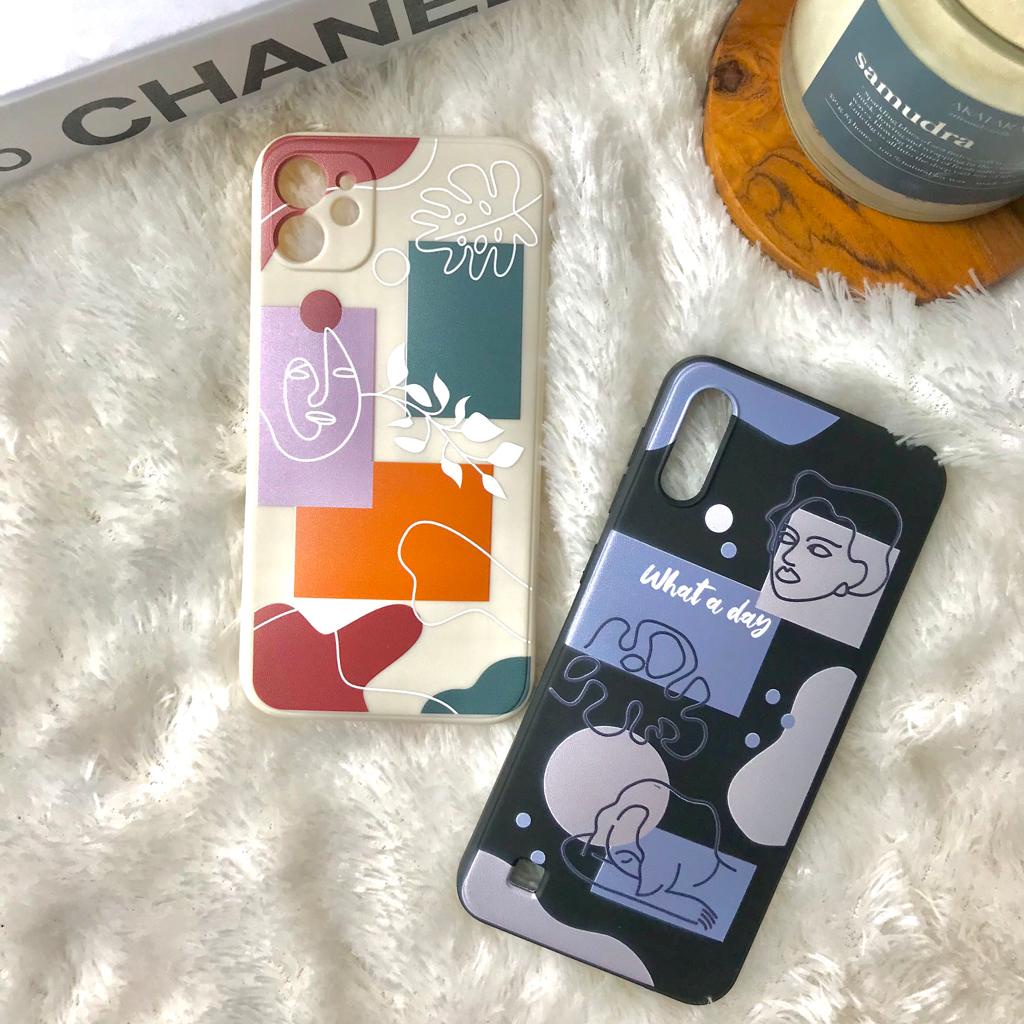 PRINTING LENS PROTECTOR Aesthetic case vivo v7 f4 12i plus Y91 Y93 Y95 y91c y97 z1 pro pocophone f3 m3 x3 infinix hot 12 play 20 5g 10s 10 play 11 11s 8 9 note 8 smart 4 5 6