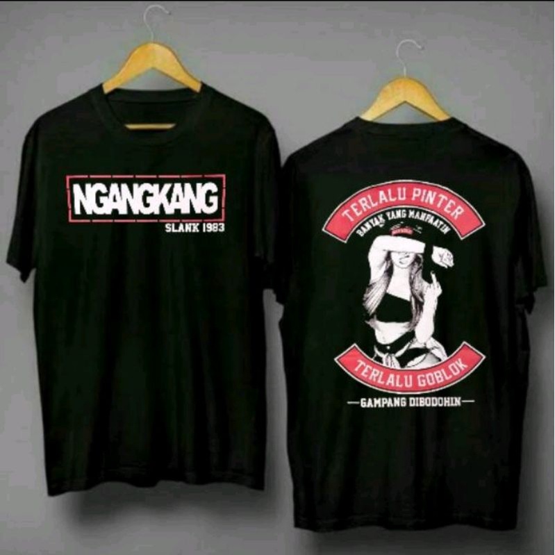 bayar di tempat kaos t-shirt pria motif slankers indonesia kaos distro pria wanita terlaris dan termurah 2022