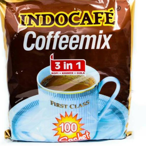 

BAYAR DITEMPAT✔️Indocafe Coffemix 3 in 1 [ 100 Sachet @20 gr ]|KD2