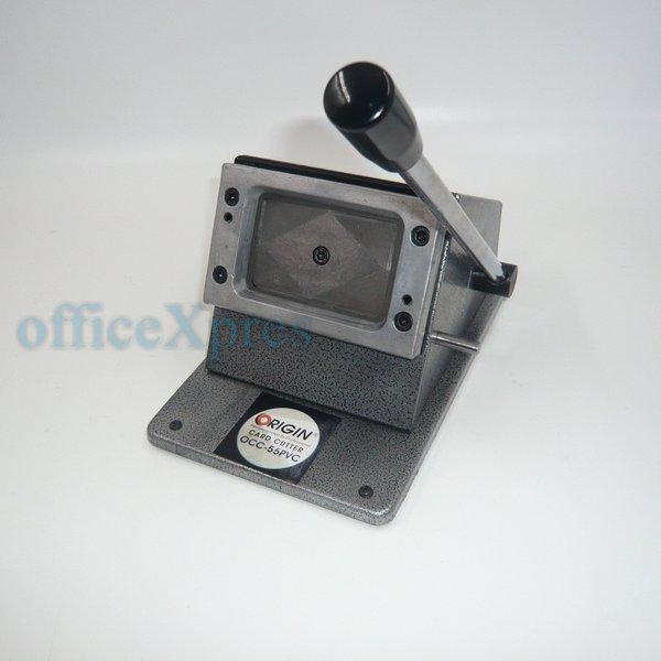 

Alat Potong Id Card - Plong Id Card - Card Cutter - Mesin Pvc Card Cutter Origin Occ-55 Pvc
