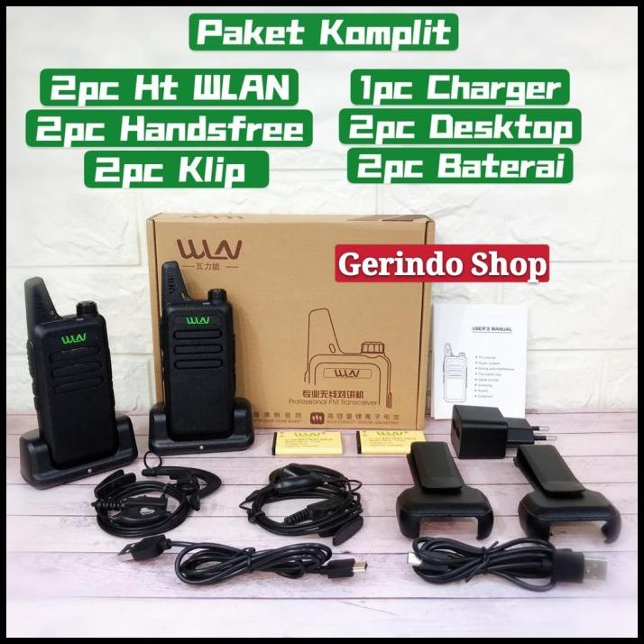 Ht Wlan Paket Komplit Wln Desktop Dan Handsfree ( 1 Dus Isi 2 Pcs )