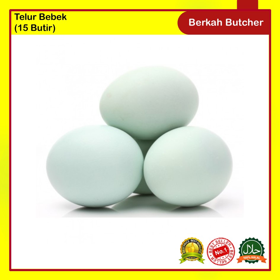 

Telur Bebek Mentah (15 butir) Berkah Butcher