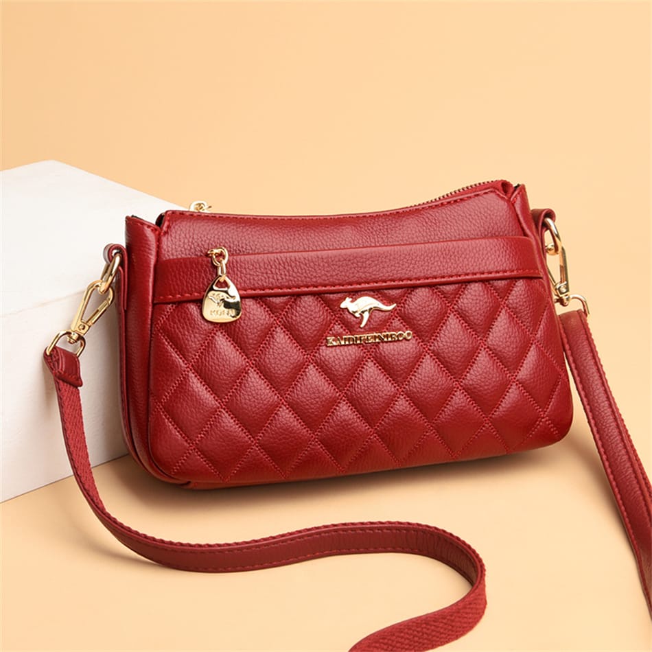 Tas Selempang Mini Wanita Tas Selempang Wanita Kekinian Tas Selempang Wanita Korean Style Tas Selempang Wanita Motif Jahit Tas Selempang Wanita Import Batam Tas Selempang Wanita Anaya Store