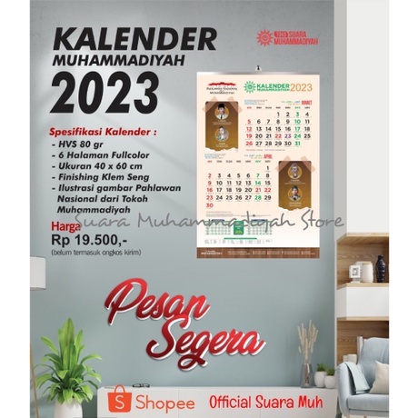 KALENDER 2023 Muhammadiyah