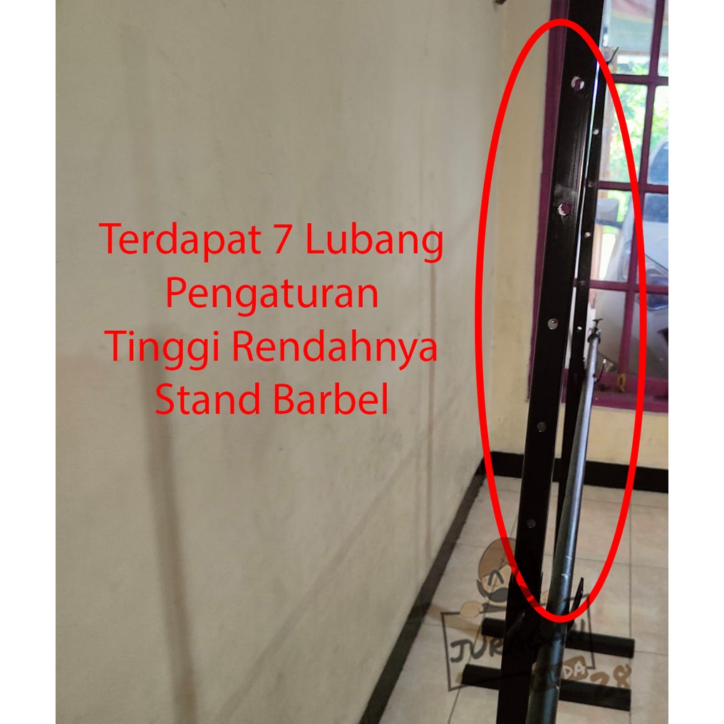 Stand Barbel Stand Bench Press Tiang Rak Barbel Power Training Rack