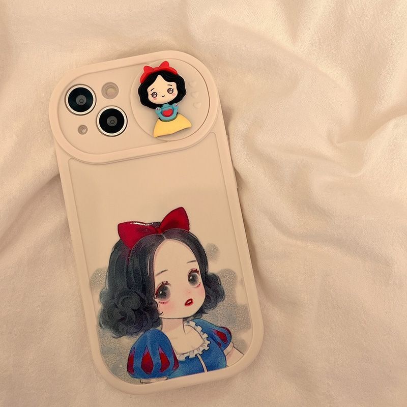 Case Desain Kartun Princess Untuk IPhone 12 13 14 11 Pro Max X Xs Max Xr vvrrt