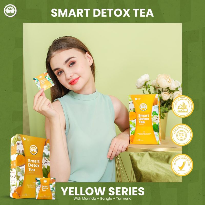 

TEH HERBAL PELANGSING BADAN SMART DETOX TEA (YELLOW SERIES)