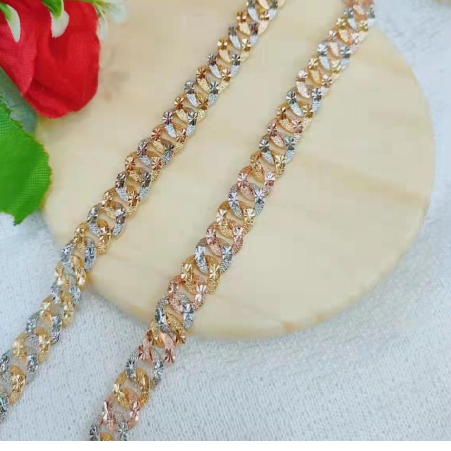 Langsung Kirim Gelang Sisik Naga Kombinasi Perhiasan Fashion (lebar 8mm)