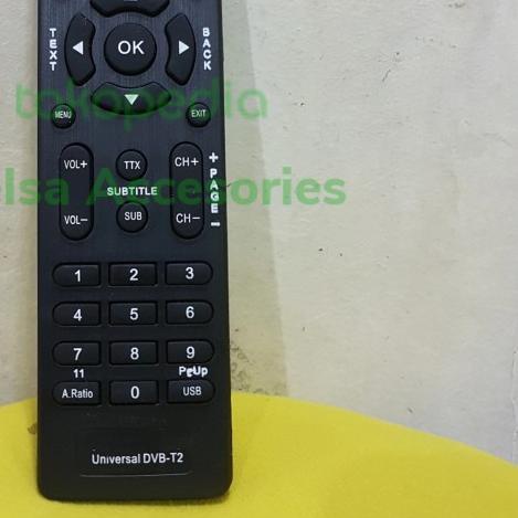 Remote Set Top Box DVB-T2 VENUS BRIO