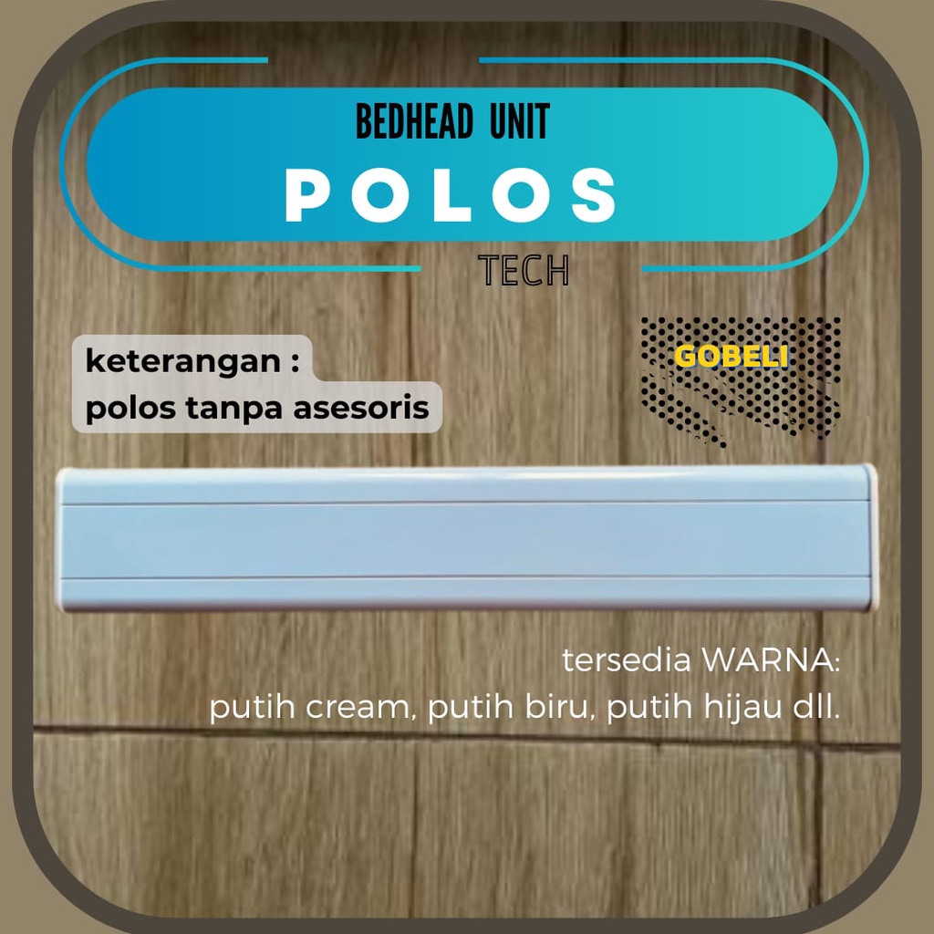 bedhead POLOS tanpa asesoris - bed head - furniture rumah sakit