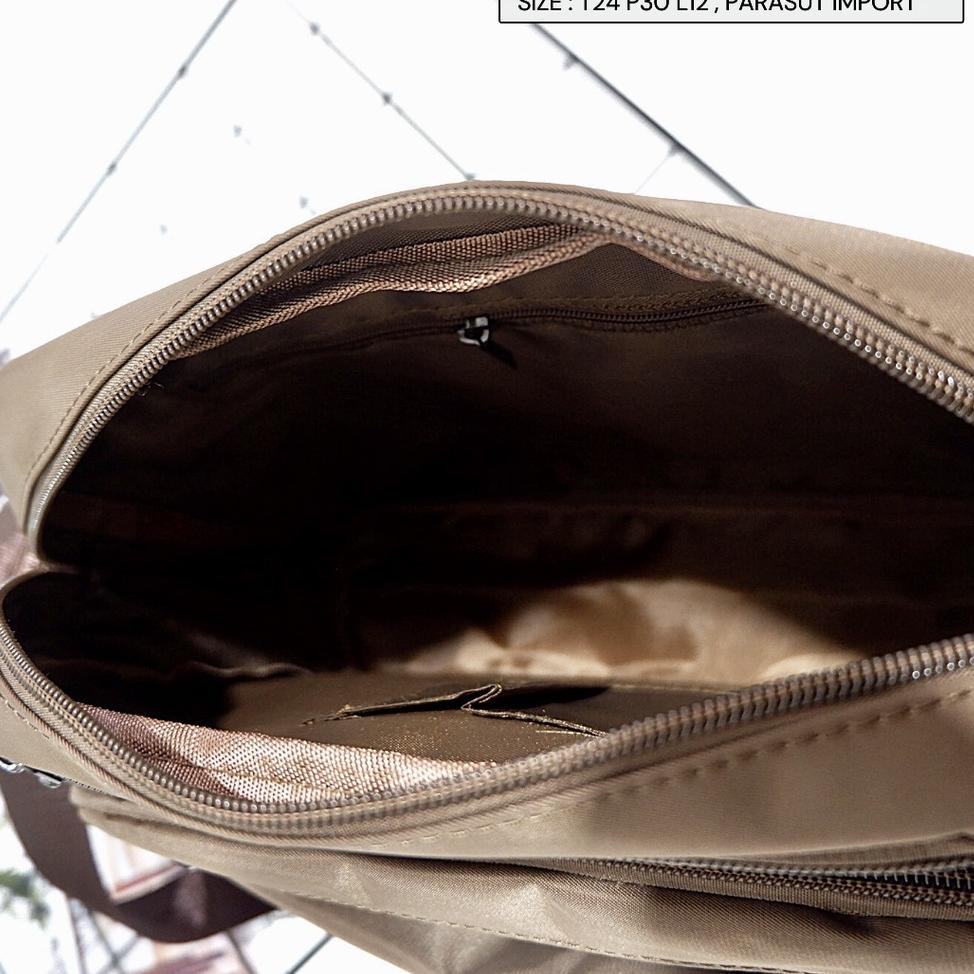 [DPU.18Oc22a] Tas Samping Slempang Faustine - BAHAN WATERPROOF Banyak Ruang. Parasit Selempang wanit