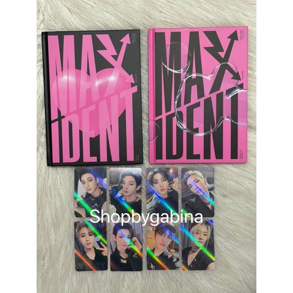 maxident stray kids makestar photocard pob preorder benefit leeknow changbin felix seungmin i.n.