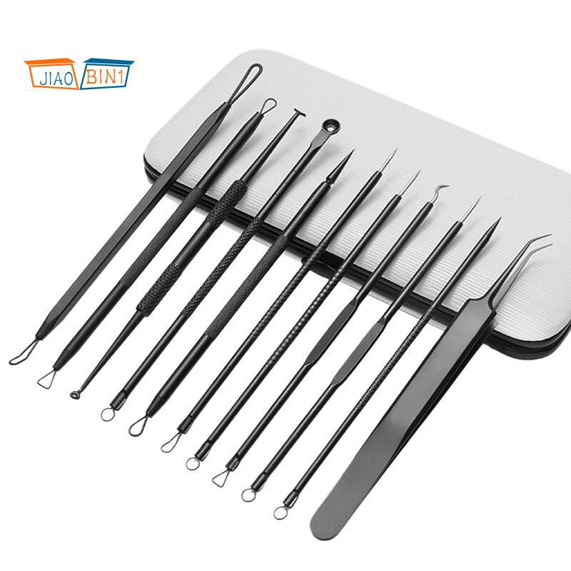 11pcs Set Alat Ekstraktor Komedo Jerawat