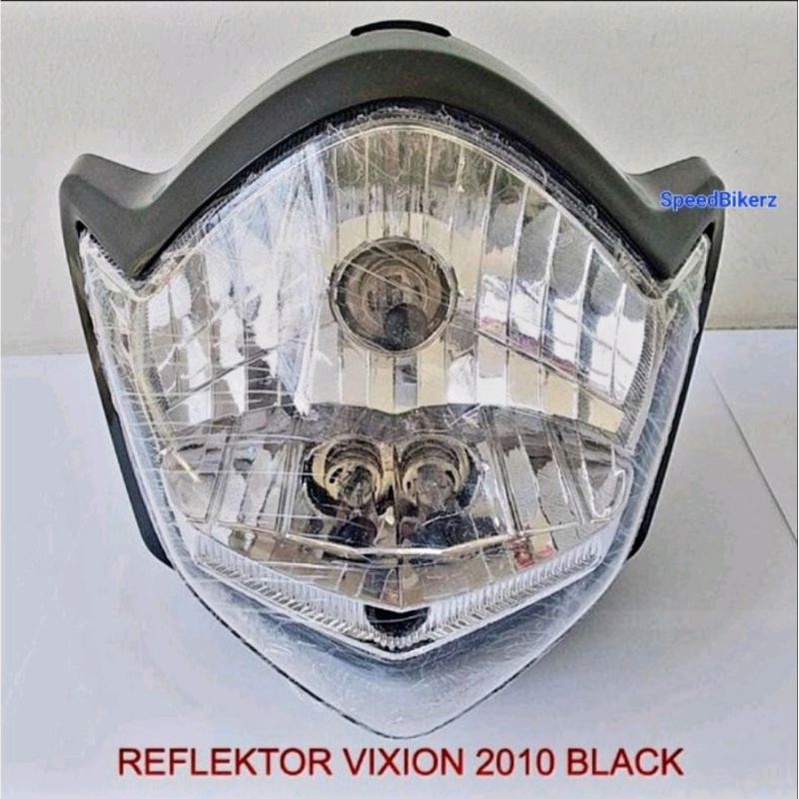 Reflektor  YAMAHA VIXION NEW 2010 2011 2012 assy Black Vixion New Hitam H4 Lampu Depan Vixion Baru