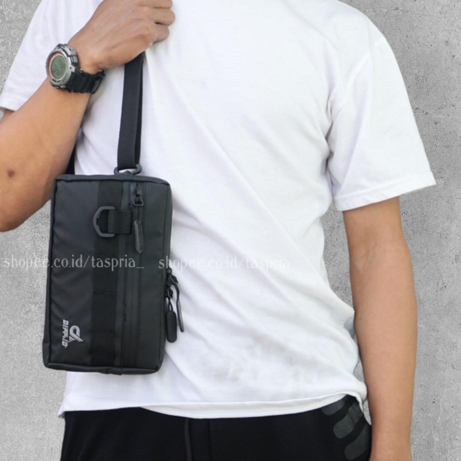 Sale Tas Selempang Pria - Clutch Hand Hag Tas Hp Pria Anti Air Tas Selempang Mini