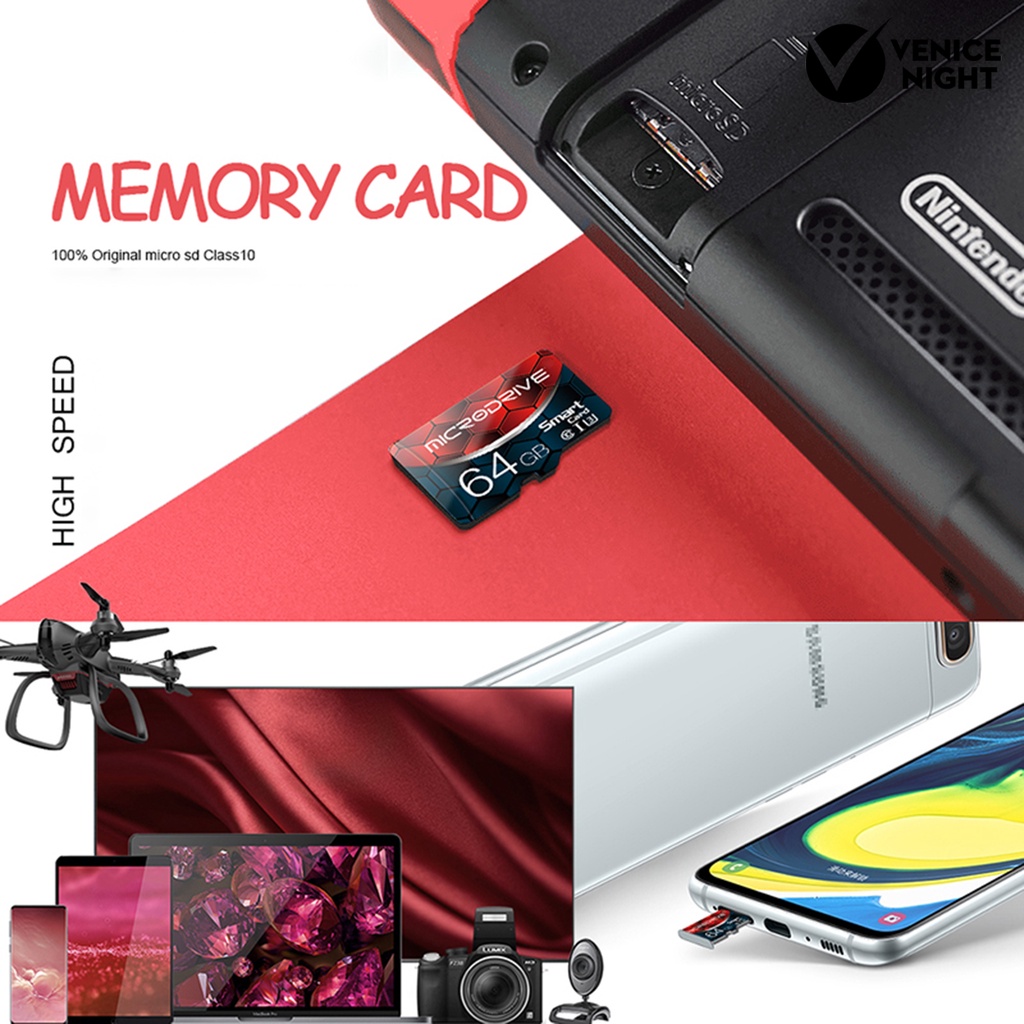 (SC) Memory Card TF Class 10 Kapasitas 32GB 64GB 128GB 256GB 512GB