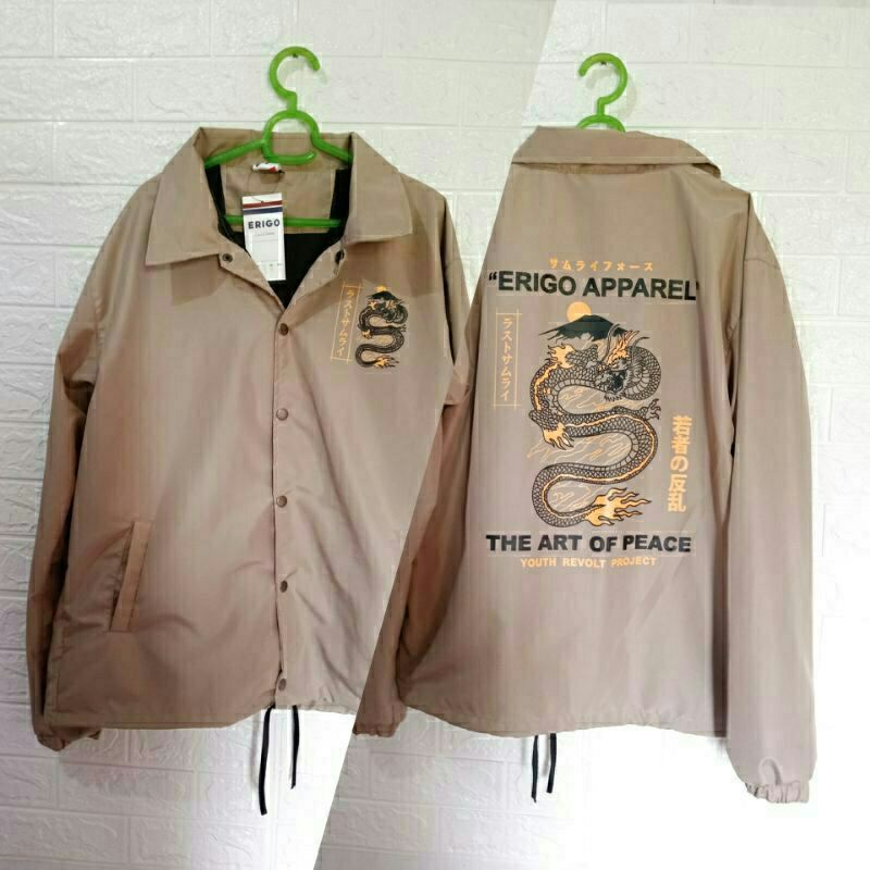 JAKET COACH RIDESTARS RESTECTED TREND PRIA WANITA /JAKET PARASIT MODEL TERBARU