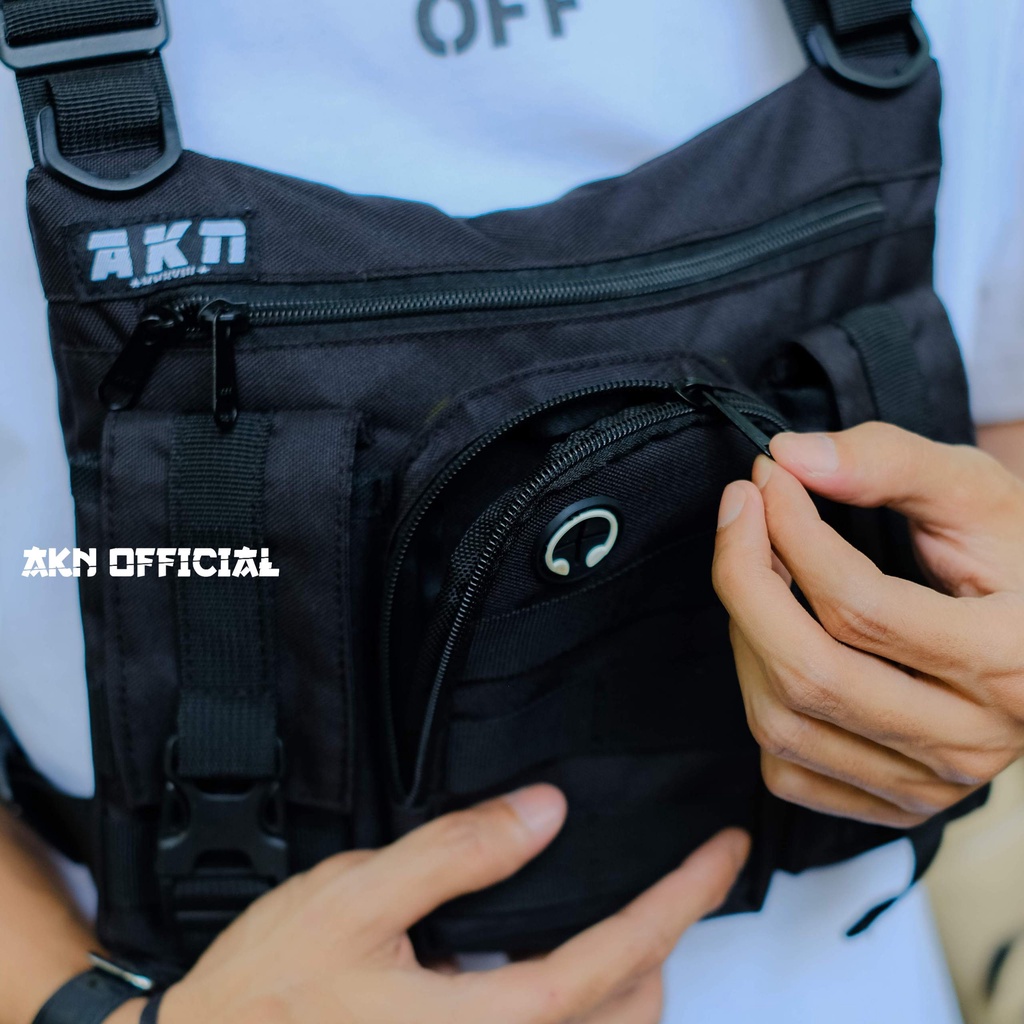 AKN - TAS DADA PRIA TACTICAL REAST TONIC 015 CHEST BAG ARMY TERBARU