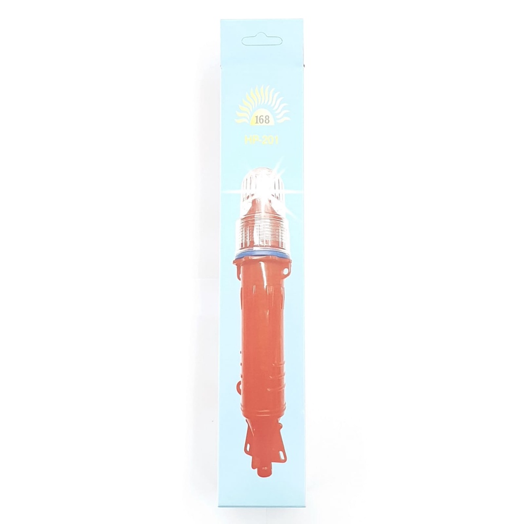 HP-201 Lampu Torpedo Nelayan 5 Led 1 Warna Cahaya 2 Baterei D Size