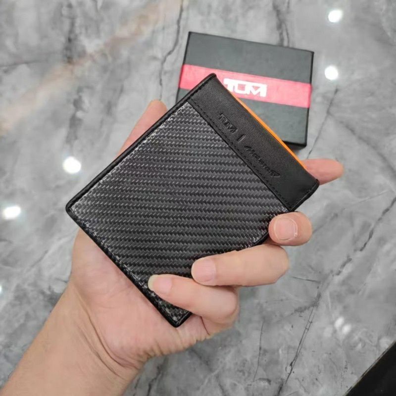 Dompet Tumi McLaren Global Double Bieffold Dompet Pria Mirror Quality