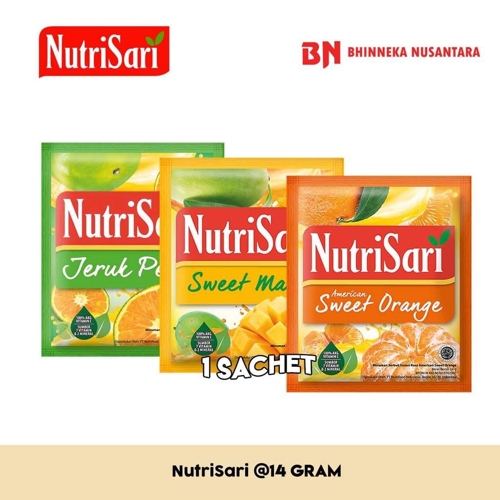 

NutriSari 14 Gram/1 Sachet