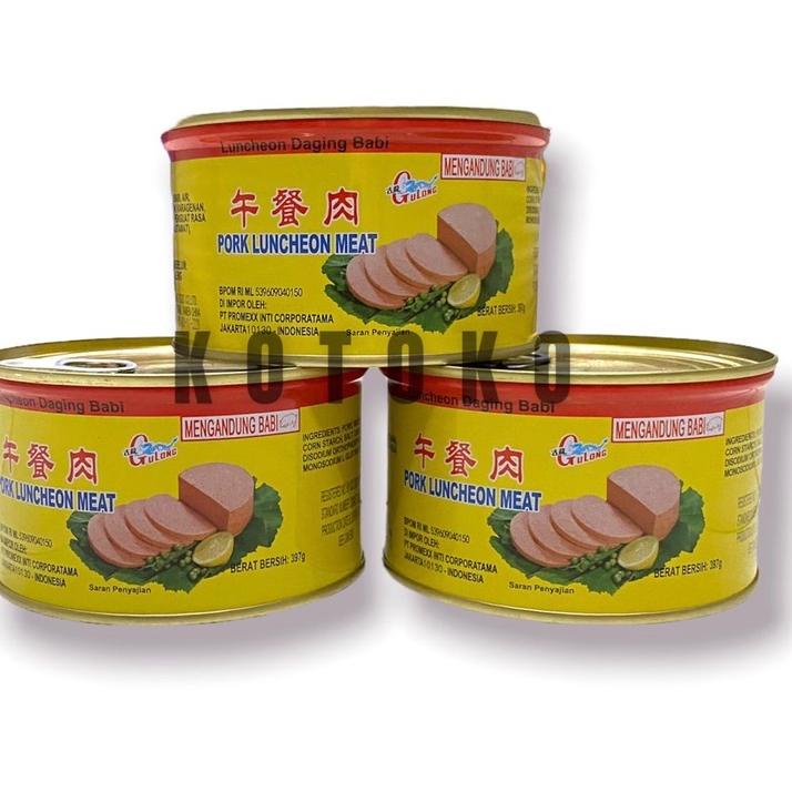 

CodeJ4v9U--Gulong Pork Luncheon Meat / Ham Maling Gulong 397gr