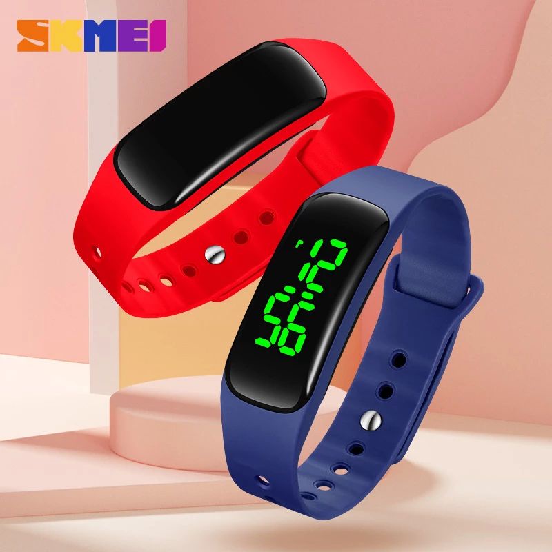 SKMEI 1827 Jam Tangan Pria Wanita Digital LED Anti Air WATCHKITE WKOS