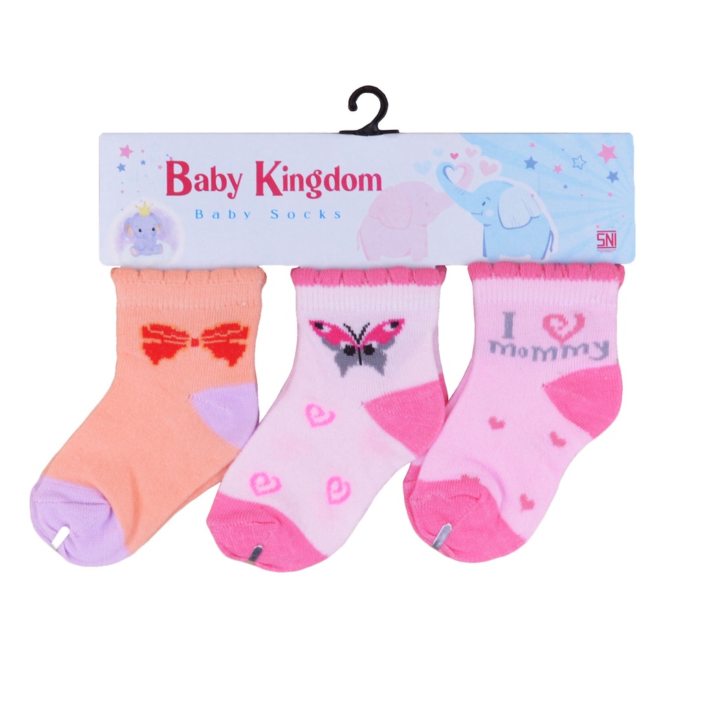 Kaos Kaki  Bayi isi 3  Baby Kingdom - 022.4605