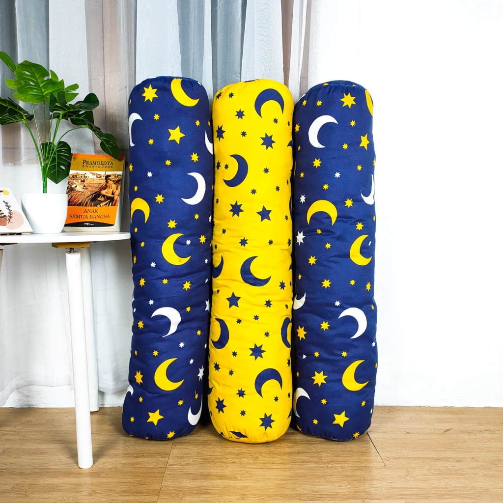 Paket 10 Guling Tidur Motif Star Moon