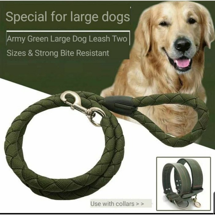 Tali Tuntun Tali Tuntun Anjing Besar Hijau Tentara
