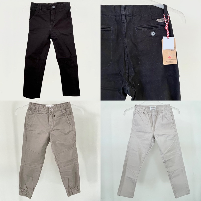 Lee Cooper Celana Chino Katun Anak Laki-laki Panjang Original Branded
