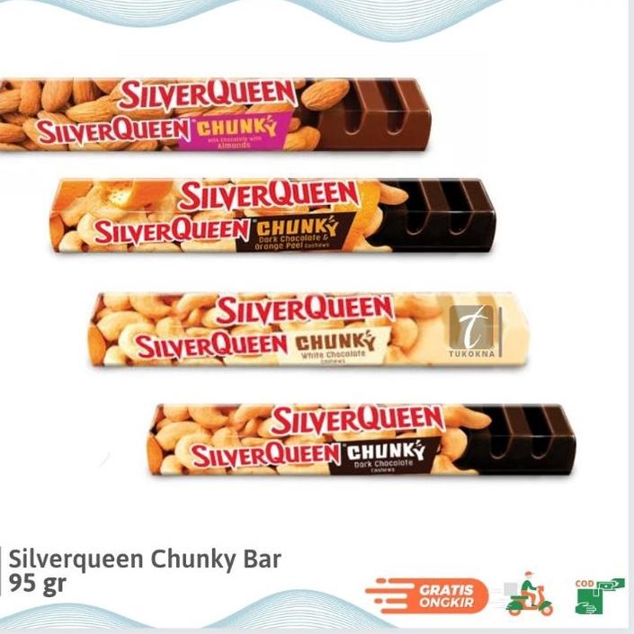 

10.10 Fasion sale Silverqueen Chunky Bar 95 gram !