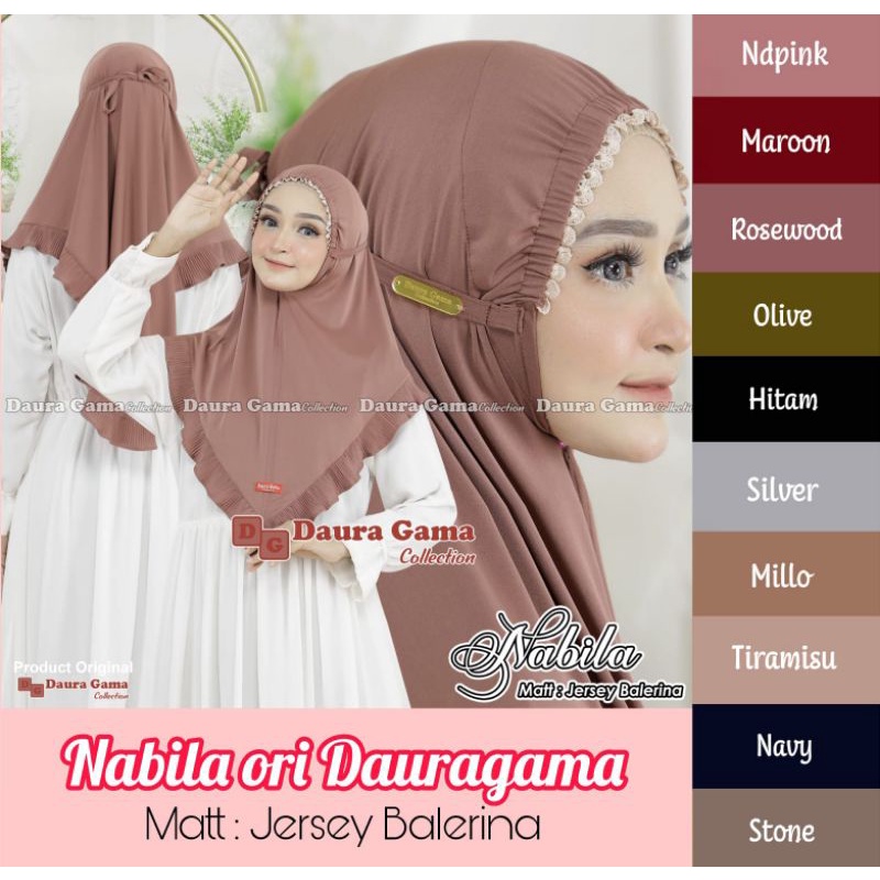 Nabila Dauragama - Original Hijab by Dauragama - Hijab tali