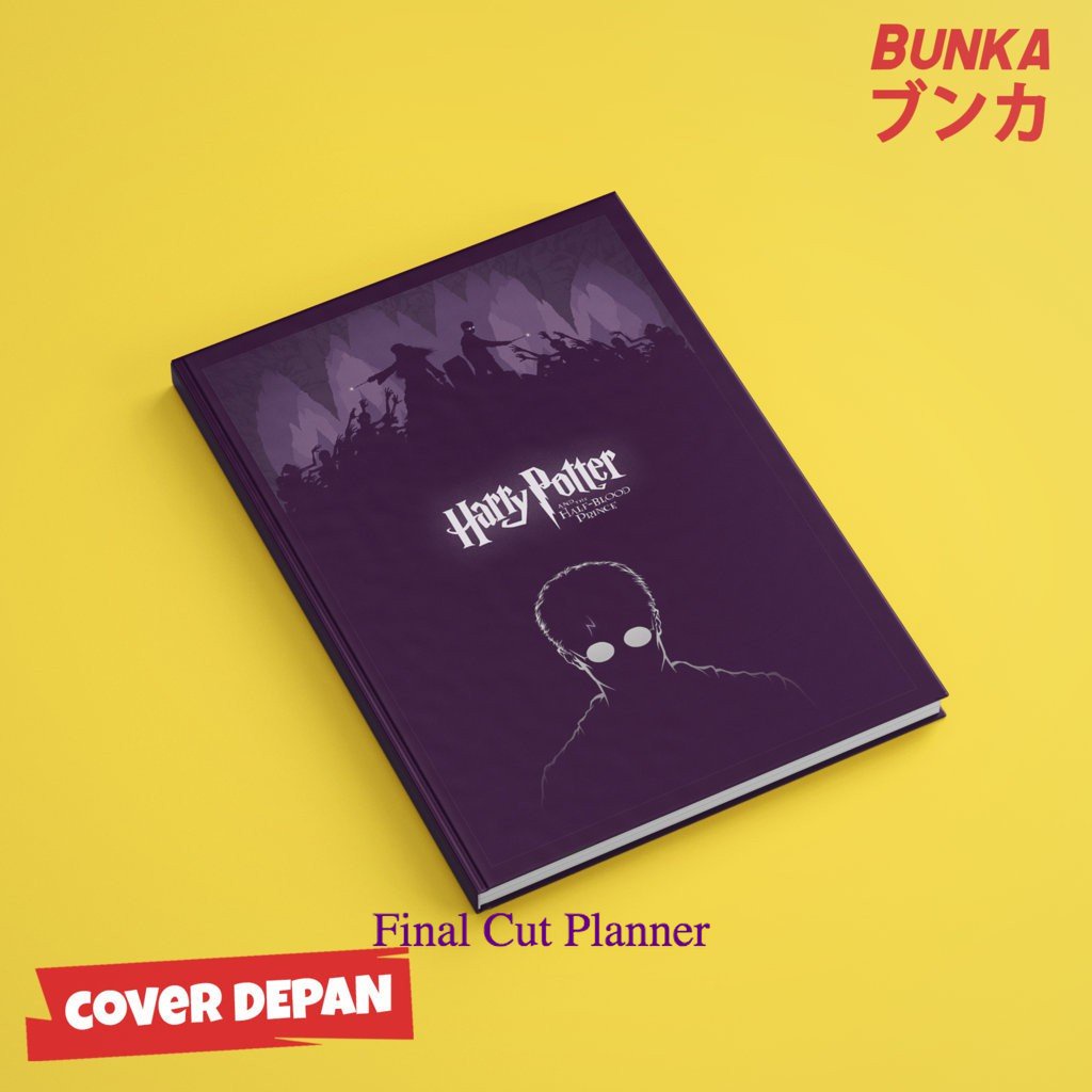 

Notebook Harry Potter Scene and The Half Blood Prince Hardcover A5 Buku Tulis Catatan Note Agenda .