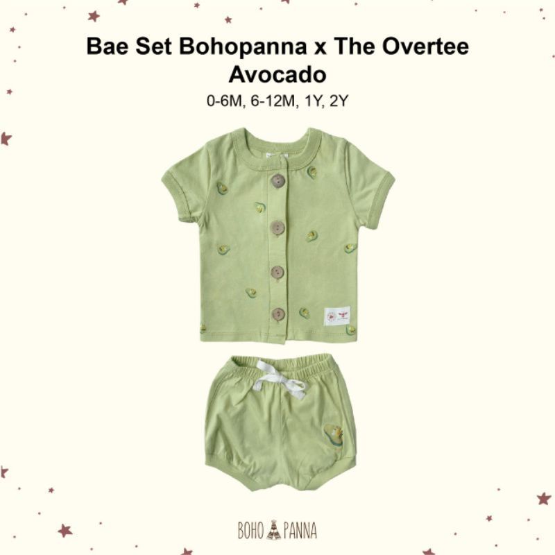 Bohopanna X Overtee Setelan Baju Bayi