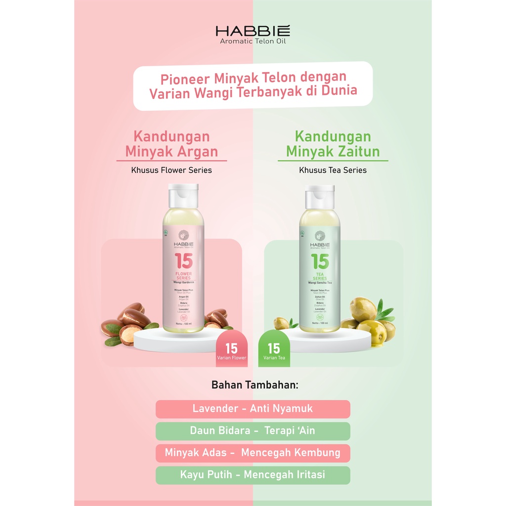 HABBIE  Minyak Telon Habbie Travel Size 20 ml