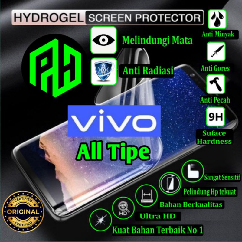 (PH) ANTI GORES VIVO HYDROGEL | HYDROGEL ALL TIPE | full cover depan belakang