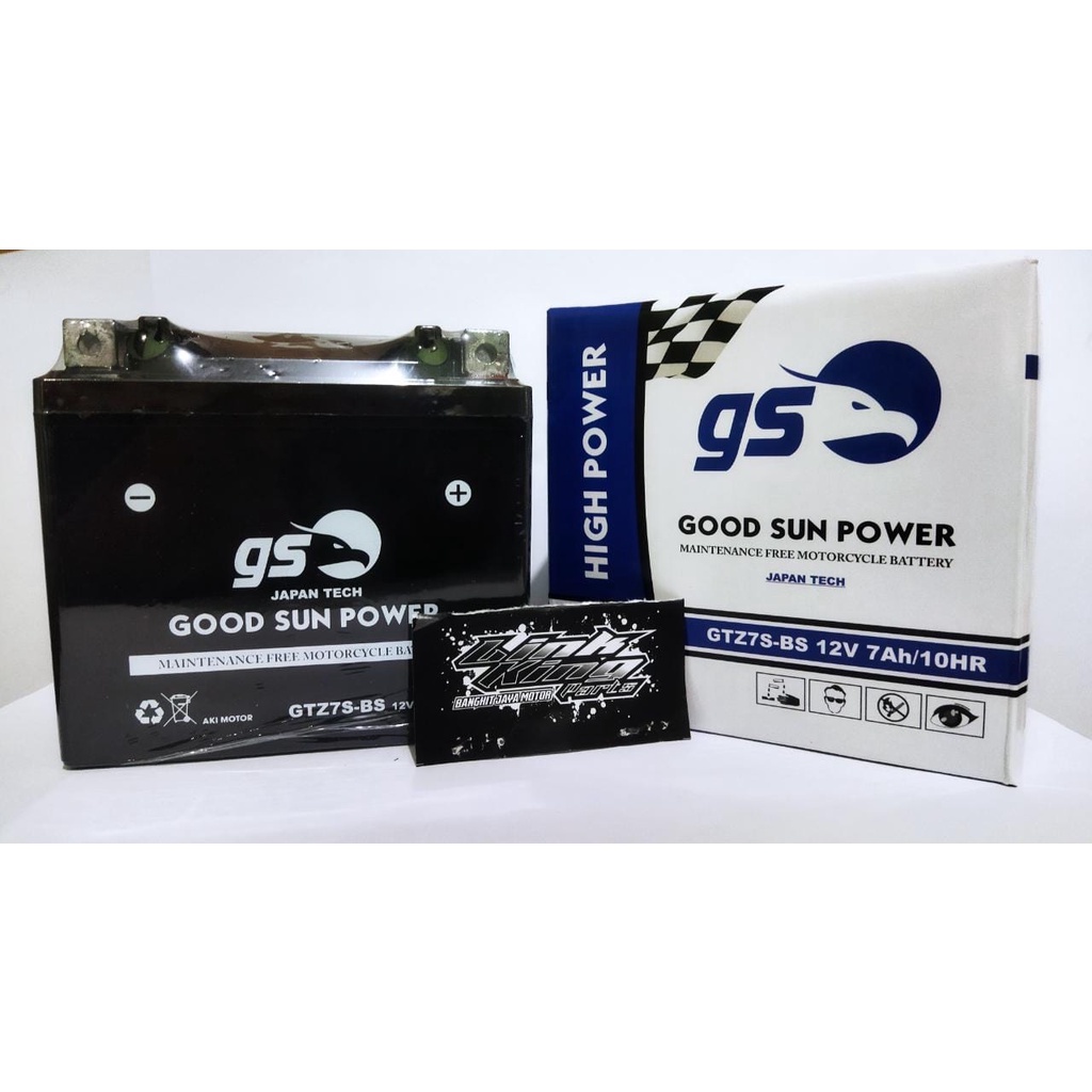 AKI KERING FU VARIO 125 150 FUL KERING GTZ7S-BS 12V 7AH/10 HR GS GOOD SUN POWER