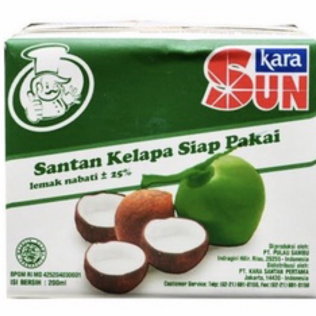 

SUN KARA Santan Siap Pakai 200ml