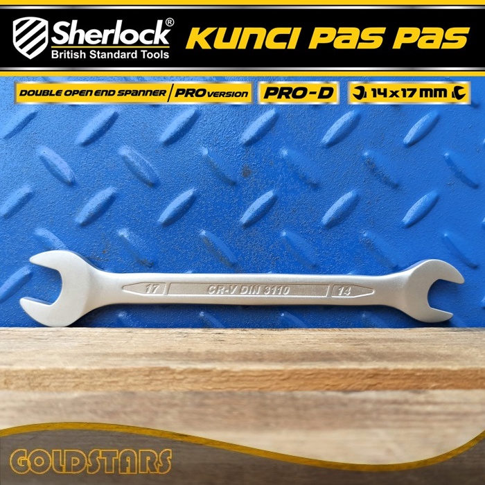 Kunci Pas Pas uk. 14 x 17 mm Original Sherlock (Pro-D Series) (1 pcs)