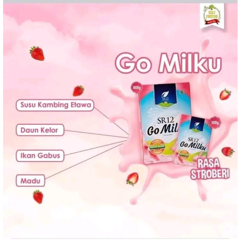 

BISA COD! SUSU GOMILKU STRWBERRY 600 gram