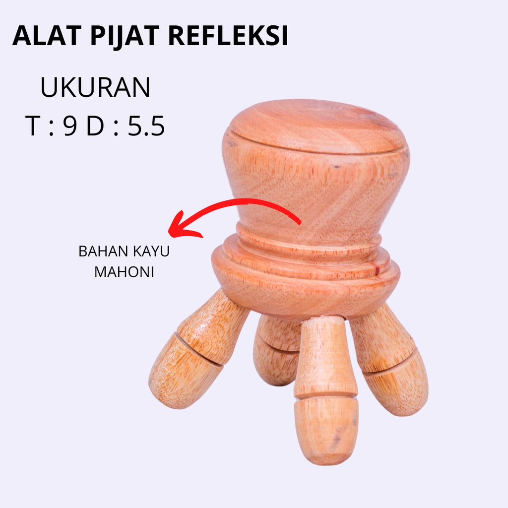 Alat Pijat Refleksi Bentuk Kursi Stool - Alat Terapi