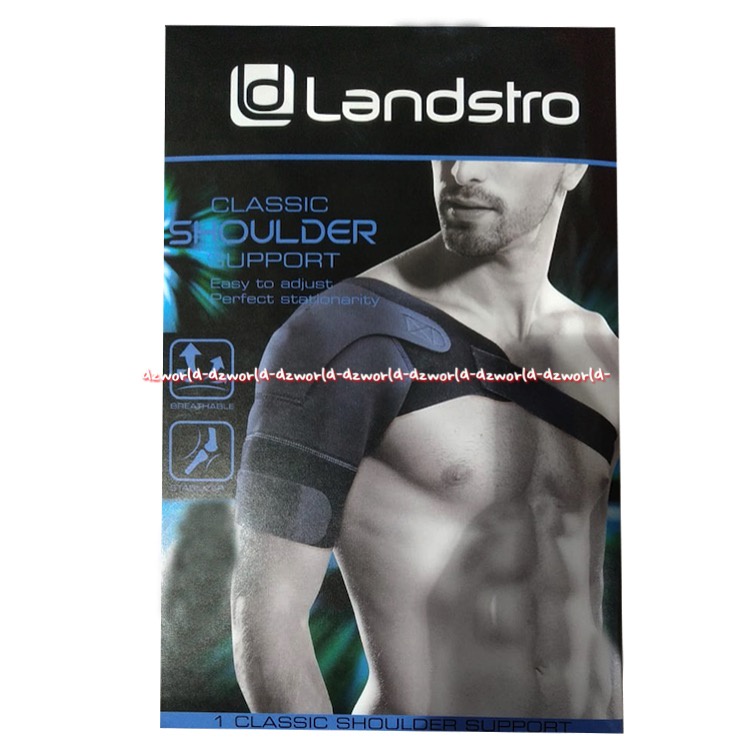 Landstro Classic Shoulder Support Alat  Penyangga Untuk Bahu Cedera Pelindung Bahu Land Stro Alat Kesehatan